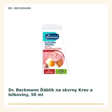 Dr. Beckmann Ďáblík na skvrny Krev a bílkoviny, 50 ml