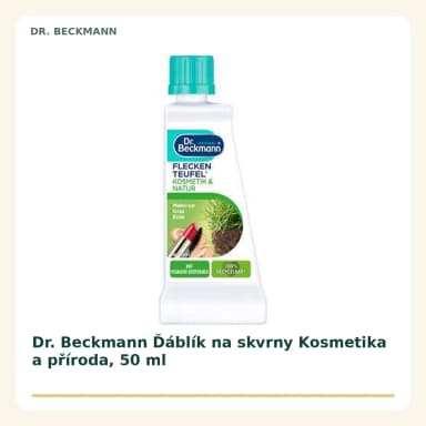 Dr. Beckmann Ďáblík na skvrny Kosmetika a příroda, 50 ml