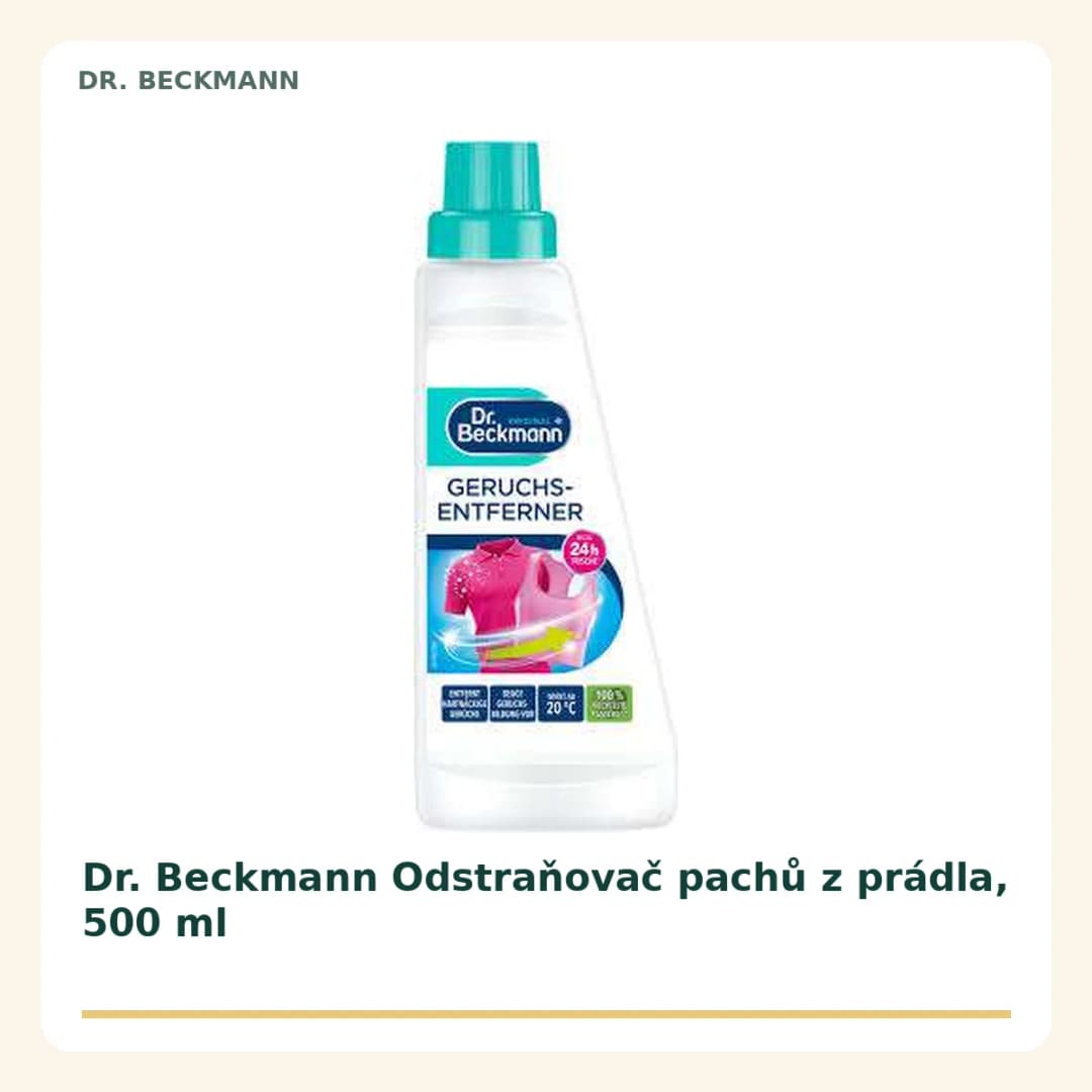 Dr. Beckmann Odstraňovač pachů z prádla, 500 ml