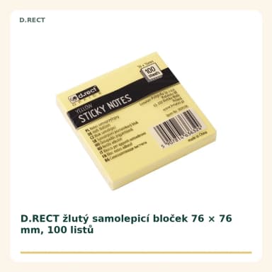 Frankospol Blok samolepicí FS-234210