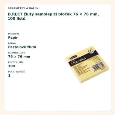 Frankospol Blok samolepicí FS-234210