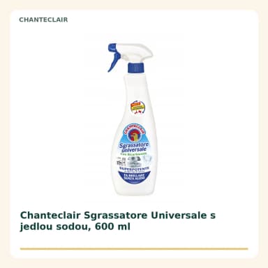 Chanteclair Sgrassatore Universale s jedlou sodou, 600 ml
