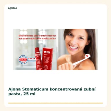 Ajona Stomaticum koncentrovaná zubní pasta, 25 ml