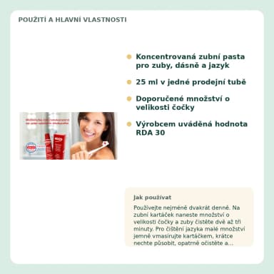 Ajona Stomaticum koncentrovaná zubní pasta, 25 ml