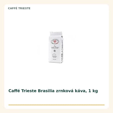 Caffé Trieste Brasilia zrnková káva, 1 kg