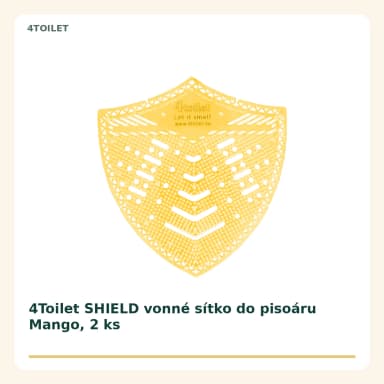 4Toilet SHIELD vonné sítko do pisoáru Mango, 2 ks