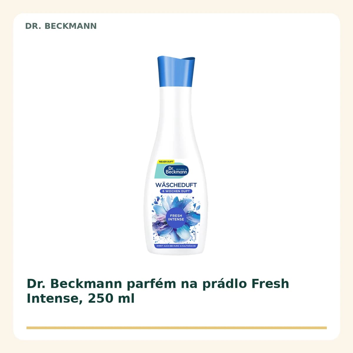 Dr. Beckmann parfém na prádlo Fresh Intense, 250 ml