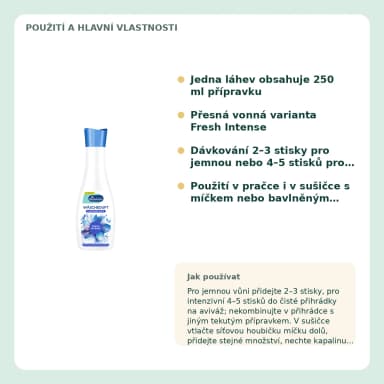 Dr. Beckmann parfém na prádlo Fresh Intense, 250 ml