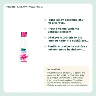 Dr. Beckmann parfém na prádlo Sensual Blossom, 250 ml