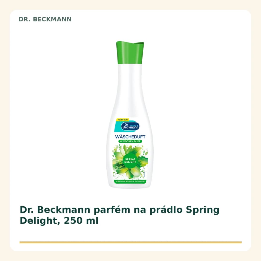 Dr. Beckmann parfém na prádlo Spring Delight, 250 ml