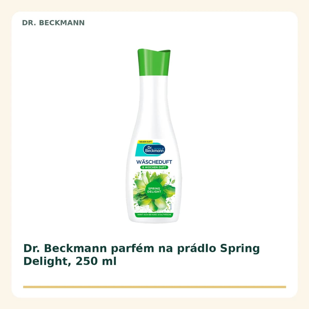 Dr. Beckmann parfém na prádlo Spring Delight, 250 ml