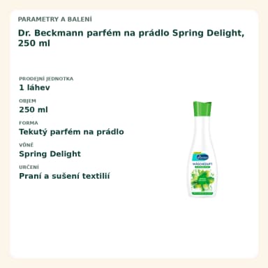 Dr. Beckmann parfém na prádlo Spring Delight, 250 ml