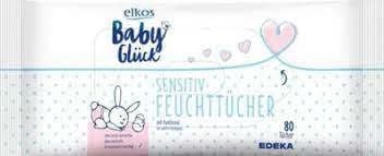 ELKOS FEUCHT BABY TUECHER 2X80ER SENSITIVE DE - CHUSTECZKI NAWILŻANE DLA DZIECI