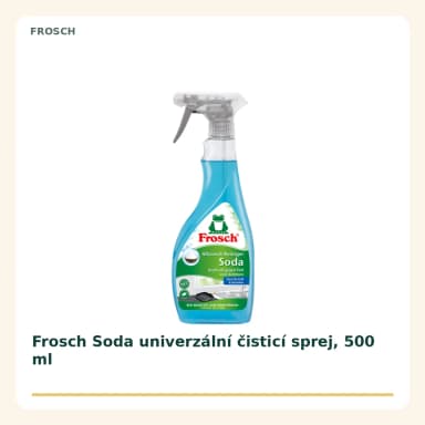 Frosch Soda univerzálne čistiace sprej, 500 ml