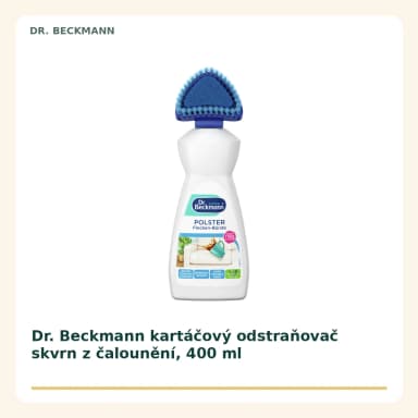 Dr. Beckmann kartáčový odstraňovač skvrn z čalounění, 400 ml