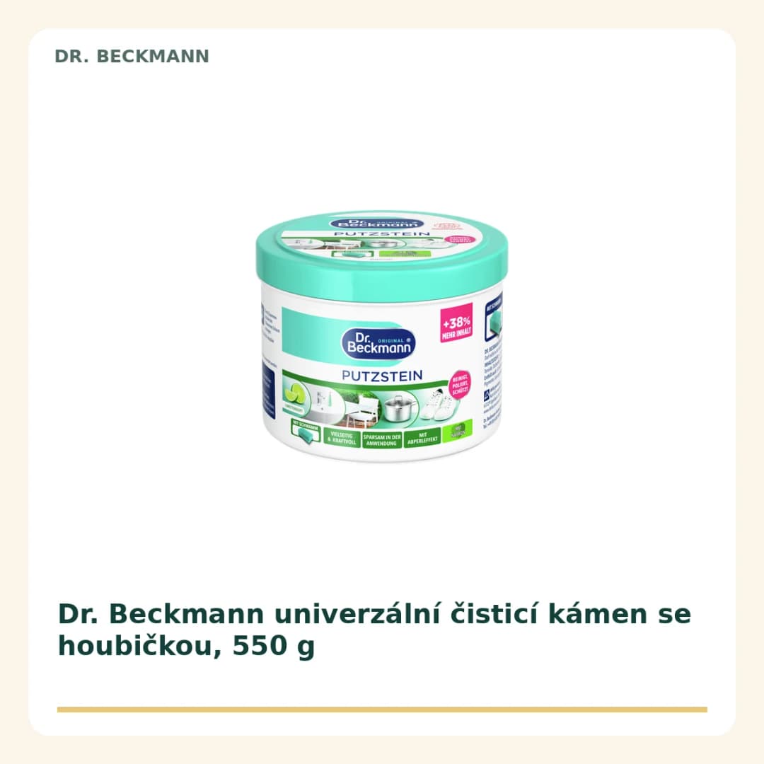 Dr. Beckmann univerzální čisticí kámen se houbičkou, 550 g