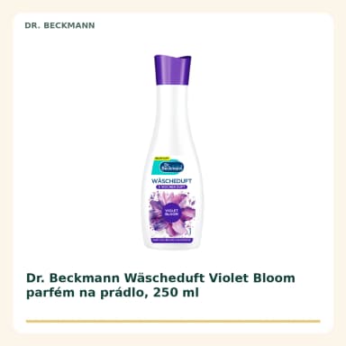 Dr. Beckmann Wäscheduft Violet Bloom parfém na prádlo, 250 ml