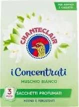 CHANTECLAIR SACCHETTI PROFUMATI 3szt MUSCHIO BIANCO IT - SASZETKI ZAPACHOWE