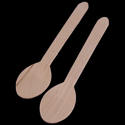 Lžíce ze dřeva 16cm (10ks)