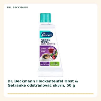 Dr. Beckmann Fleckenteufel Obst & Getränke odstraňovač skvrn, 50 g