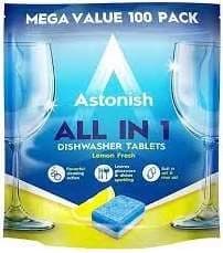 Astonish tablety do myčky s leštidlem 100 ks