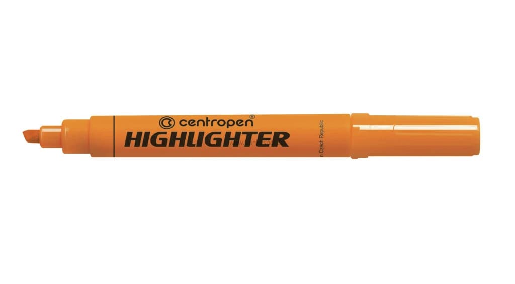 Zvýrazňovač CENTROPEN 8552 oranžový