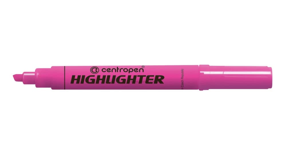 Zvýrazňovač CENTROPEN 8552 růžový