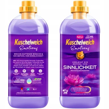 Kuschelweich koncentrovaná aviváž Emotions Sinnlichkeit, 1 l / 38 praní