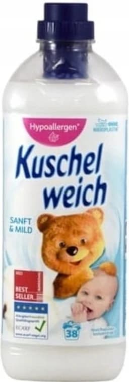 Kuschelweich koncentrovaná aviváž Sanft & Mild, 1 l / 38 praní