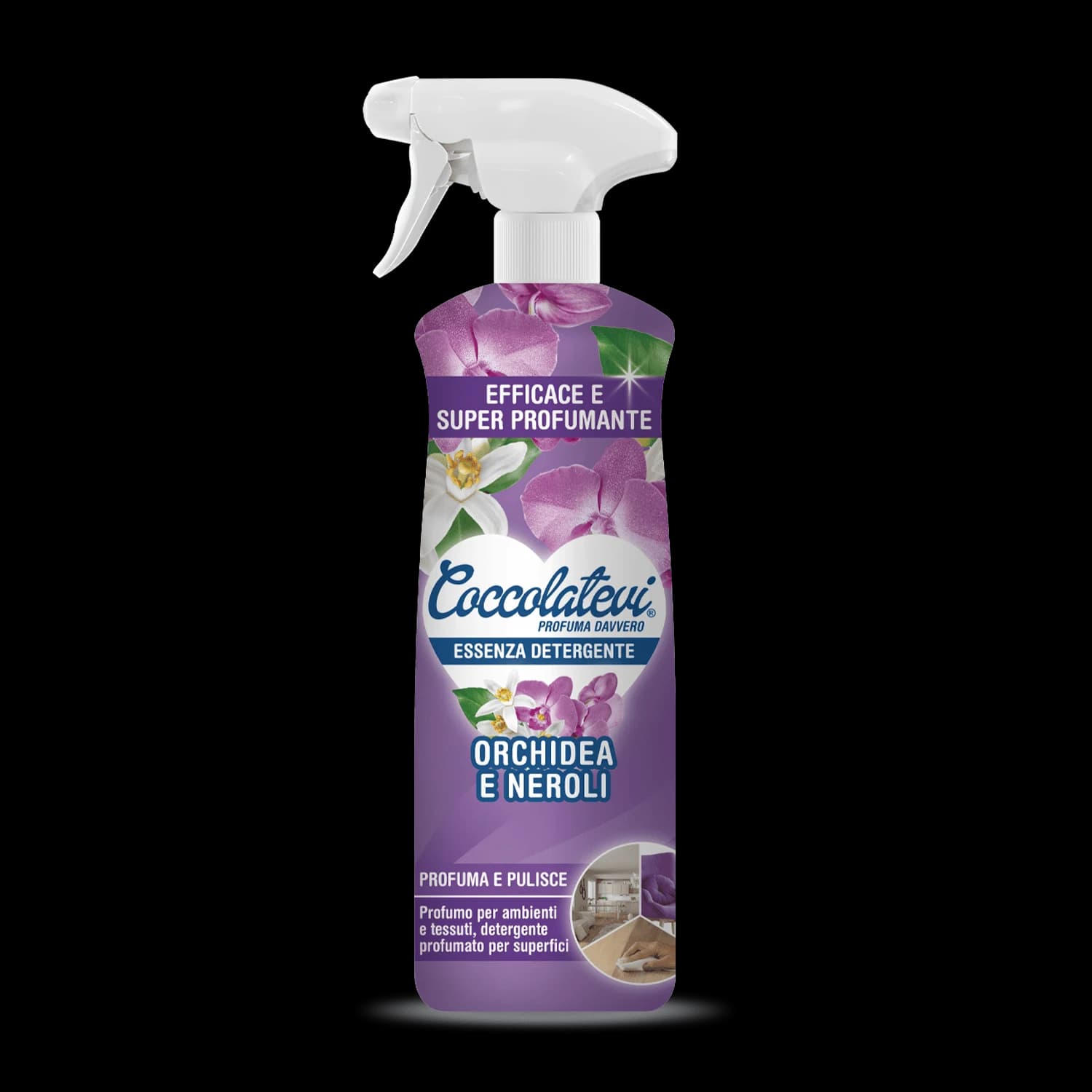 Coccolatevi Essenza univerzálne čistič Orchidej a neroli, 750 ml