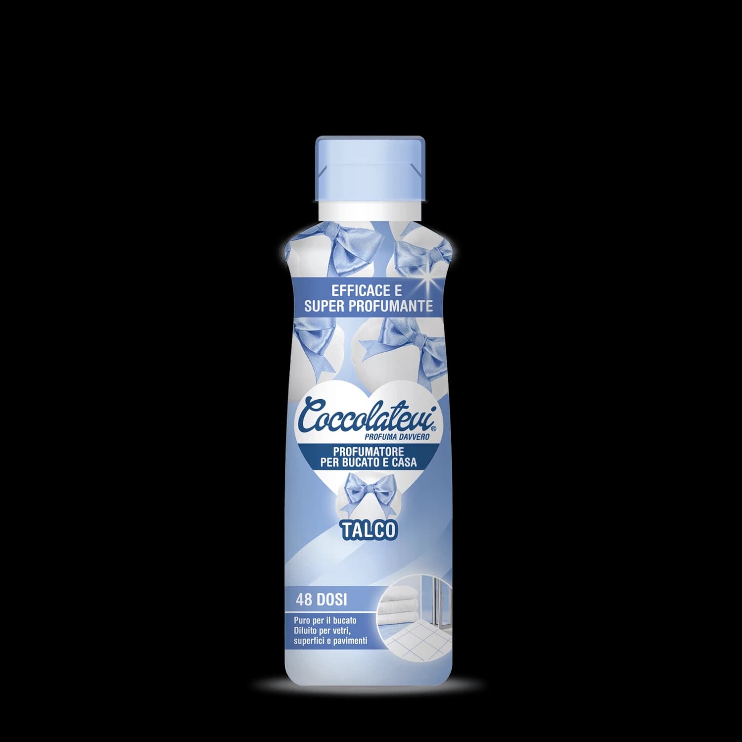 Coccolatevi parfém na praní a do domácnosti Talco, pudrová vůně, 300 ml