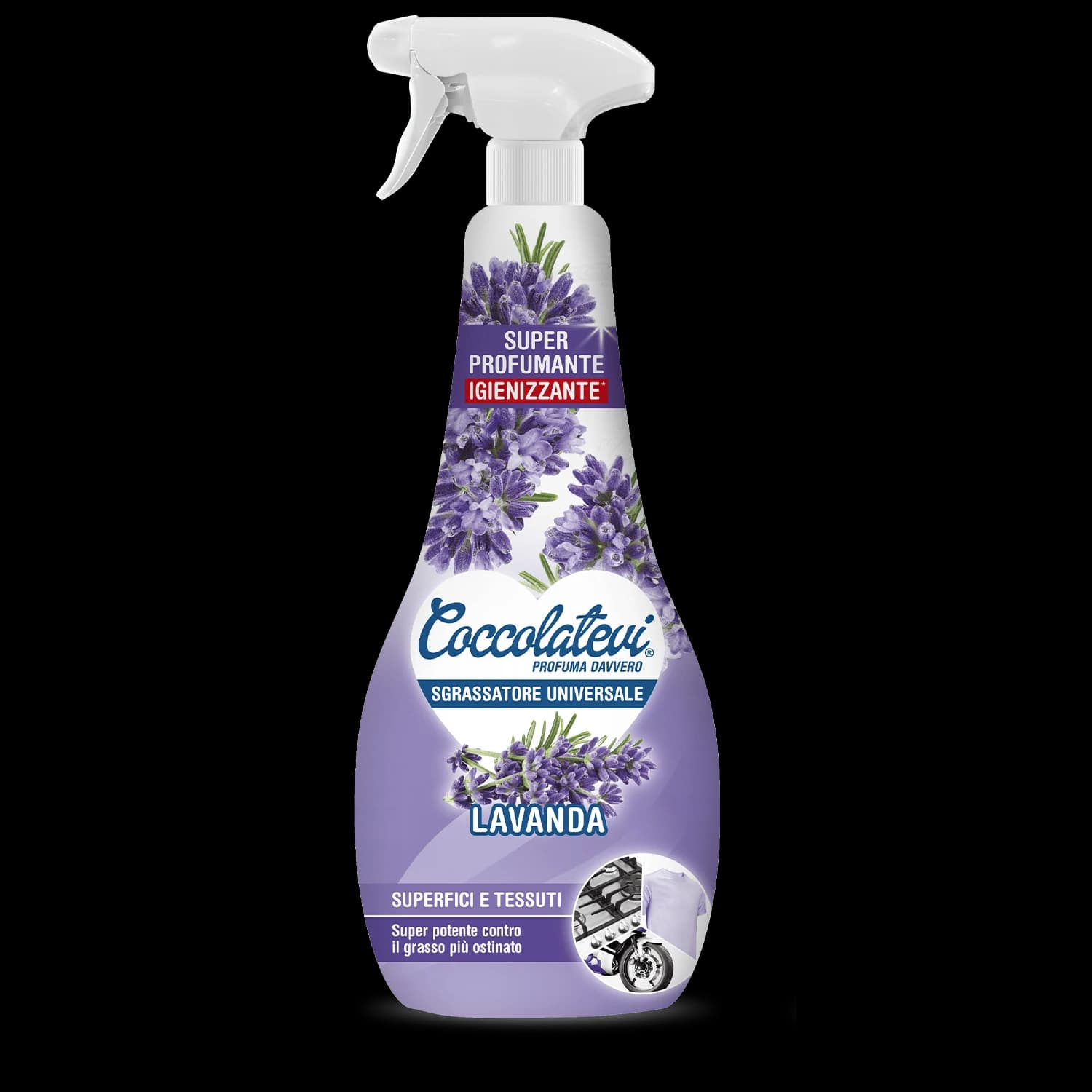 Coccolatevi univerzálne odmašťovač Levandule, 750 ml