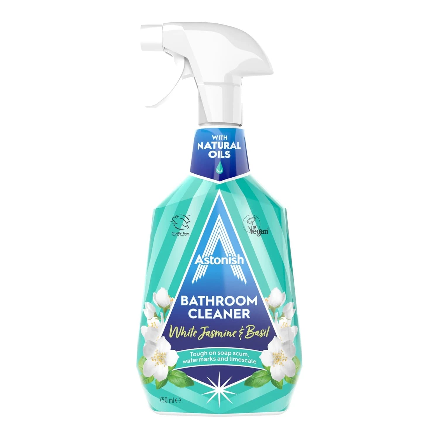 Astonish čistič koupelny Jasmine, 750 ml