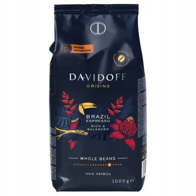 Káva zrnková 100% arabica Davidoff Origins Brazil 1000 g