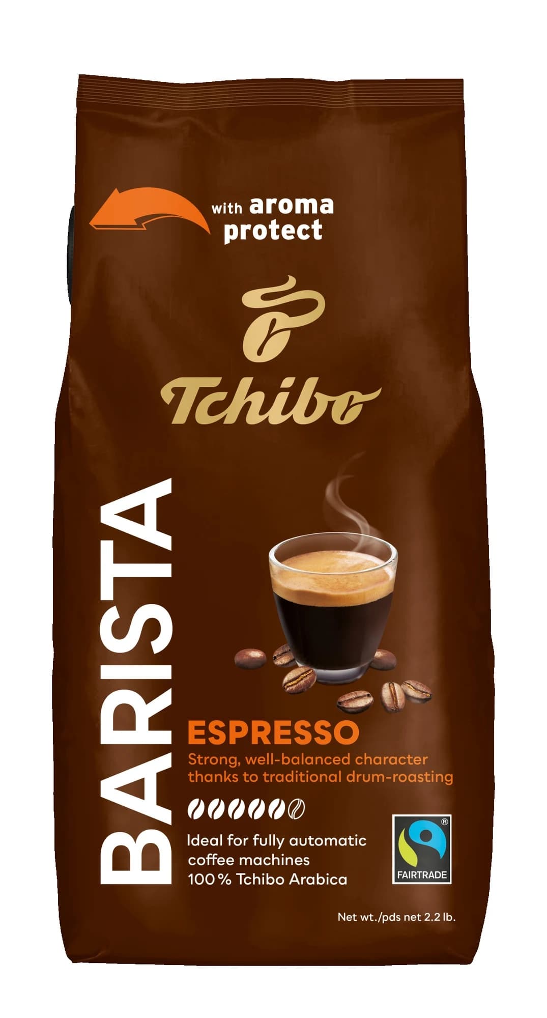 Káva zrnková Tchibo Barista Espresso Arabica 1000 g