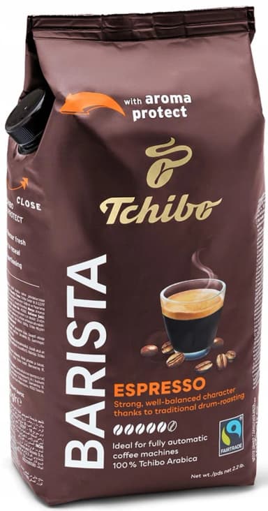 Káva zrnková Tchibo Barista Espresso Arabica 1000 g