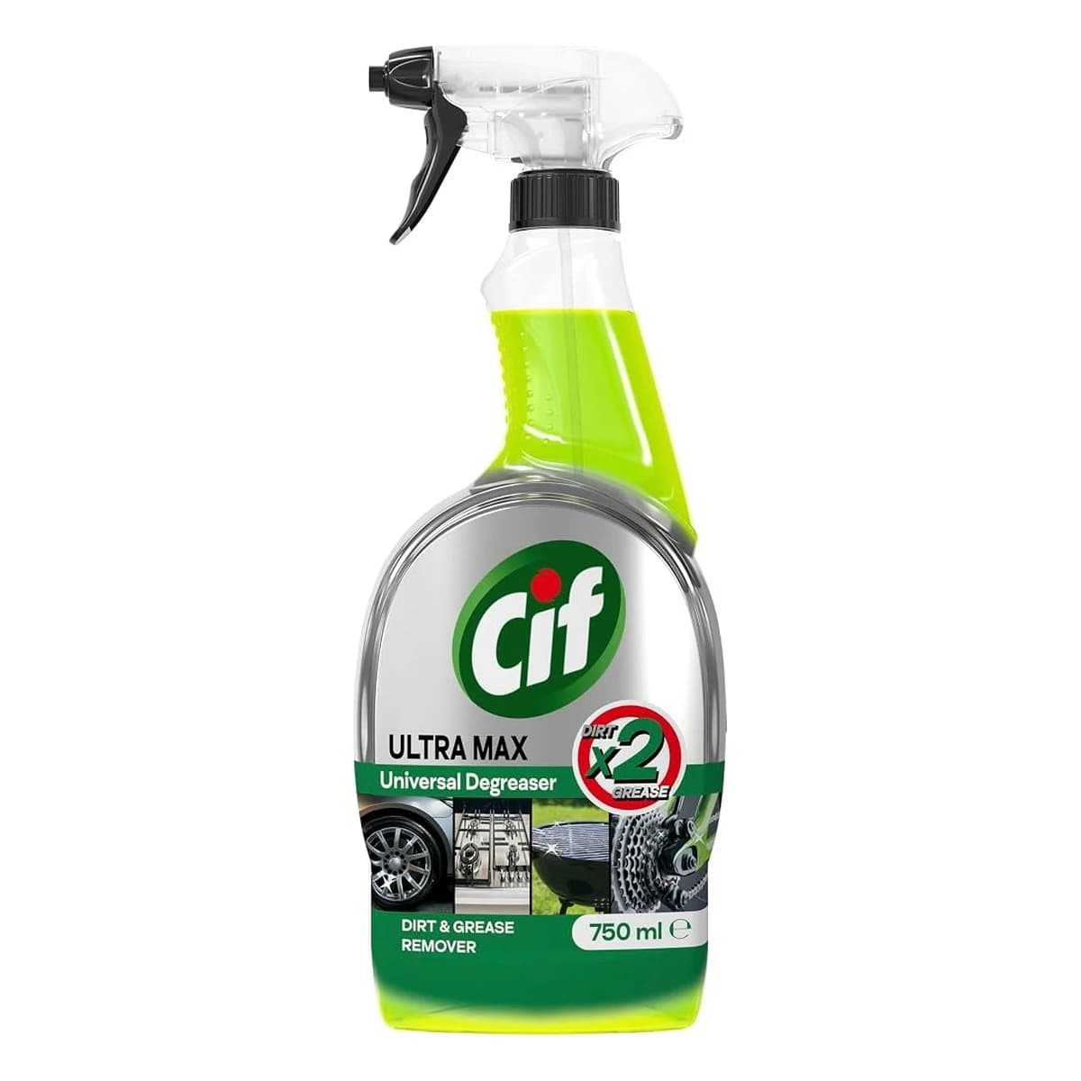 Cif Ultra Max Green univerzálne odmašťovač, 750 ml