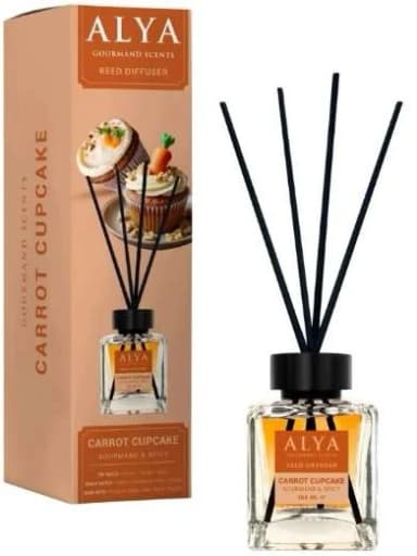 ALYA tyčinkový aroma difuzér Gourmand Carrot Cupcake, 100 ml