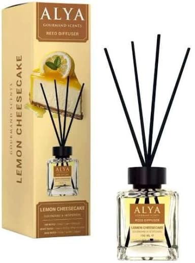 ALYA tyčinkový aroma difuzér Gourmand Lemon Cheesecake, 100 ml