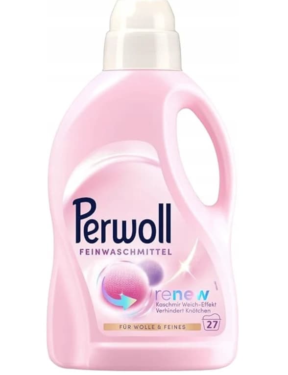 Perwoll Renew Wolle & Feines prací gel, 1,35 l / 27 praní