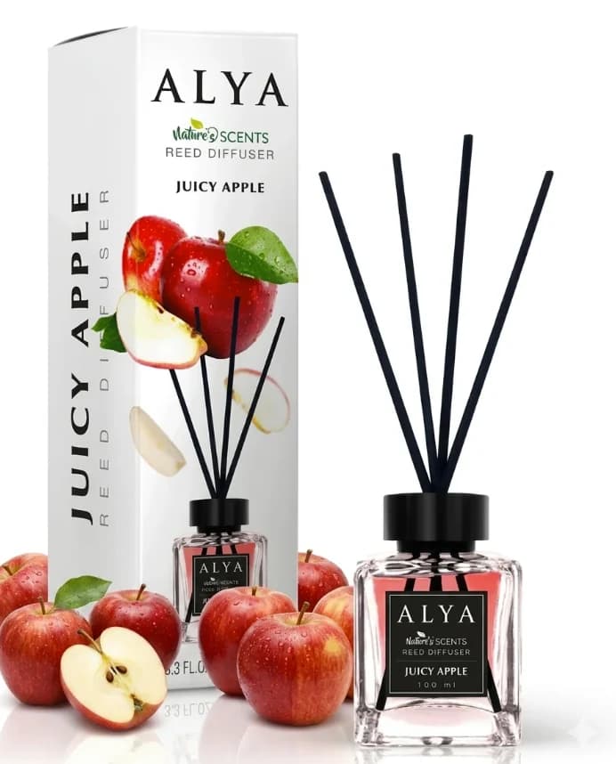 ALYA tyčinkový aroma difuzér Juicy Apple, 100 ml
