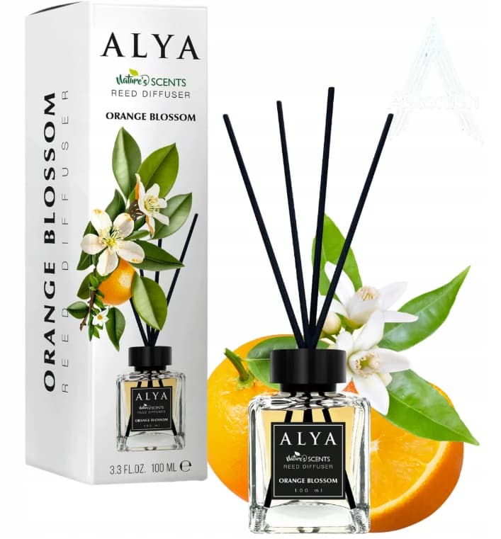 ALYA tyčinkový aroma difuzér Orange Blossom, 100 ml