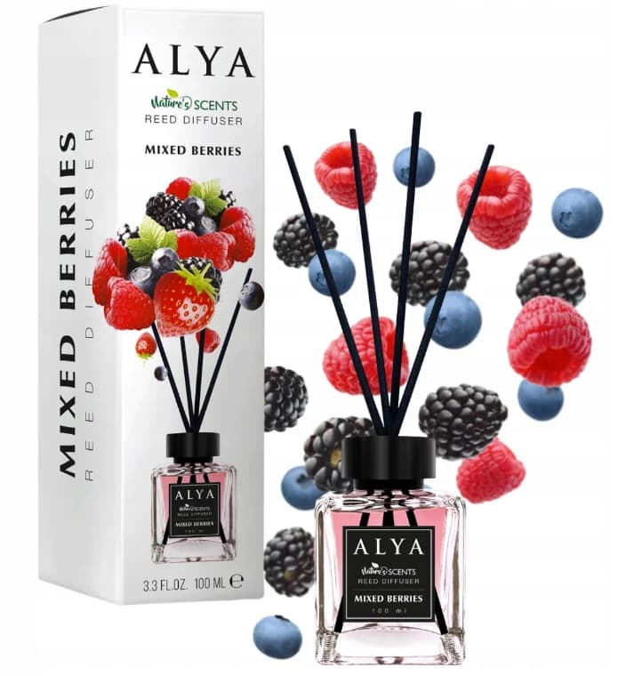 ALYA tyčinkový aroma difuzér Mixed Berries, 100 ml