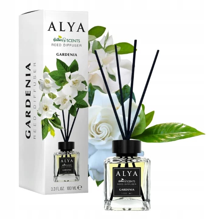 ALYA tyčinkový aroma difuzér Gardenia, 100 ml