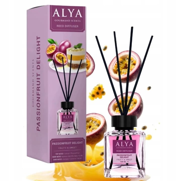 ALYA tyčinkový aroma difuzér Gourmand Passionfruit Delight, 100 ml