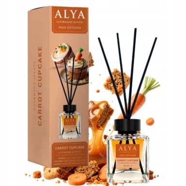 ALYA tyčinkový aroma difuzér Gourmand Carrot Cupcake, 100 ml