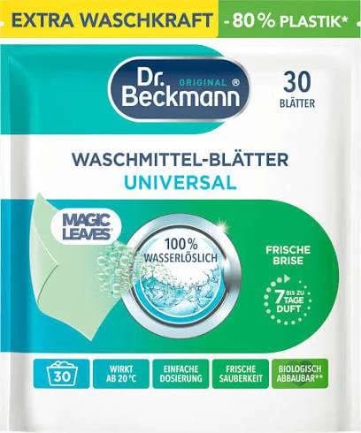 Dr. Beckmann Magic Leaves Universal prací listy, 30 ks