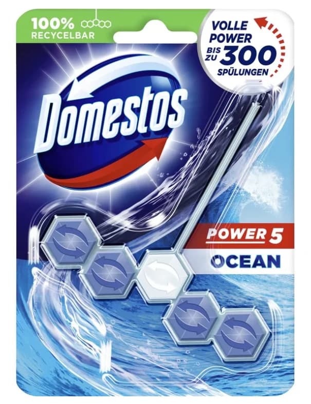 Domestos Power 5 Ocean WC závěs, 50 g