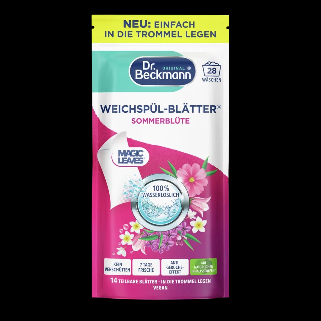 Dr. Beckmann Magic Leaves Sommerblüte avivážní listy, 28 dávek