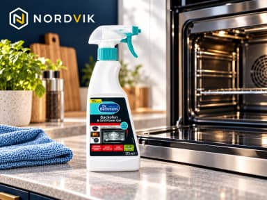 Dr. Beckmann čistič trouby a grilu Power-Gel, 375 ml, produktová fotografie v prostředí Nordvik
